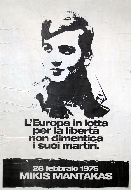 Mikis Mantakas – L'Europa in lotta per la libertà non dimentica i suoi martiri