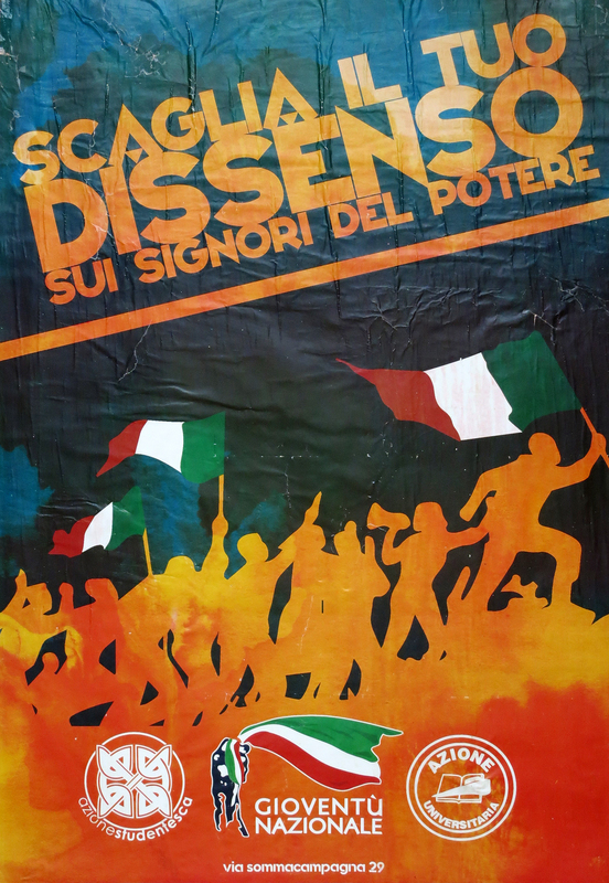Scaglia il tuo dissenso sui signori del potere